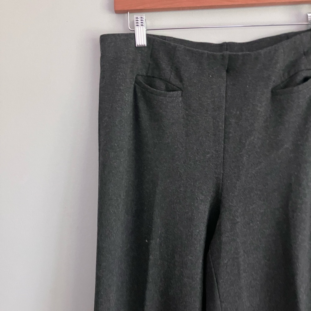 J. JILL Grey Wide Leg Pants Size M - Picture 2 of 14